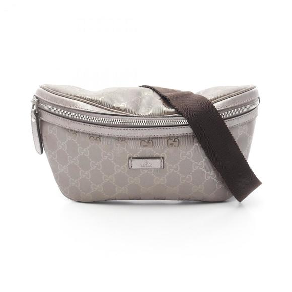 Gucci GG Imprime Waist Bag, Body Coated Canvas and Leather, Brown, for Men Wo... - Picture 1 of 7